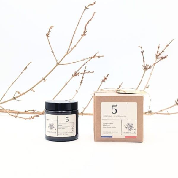 Bougie Parfumée Citronnelle Géranium 5