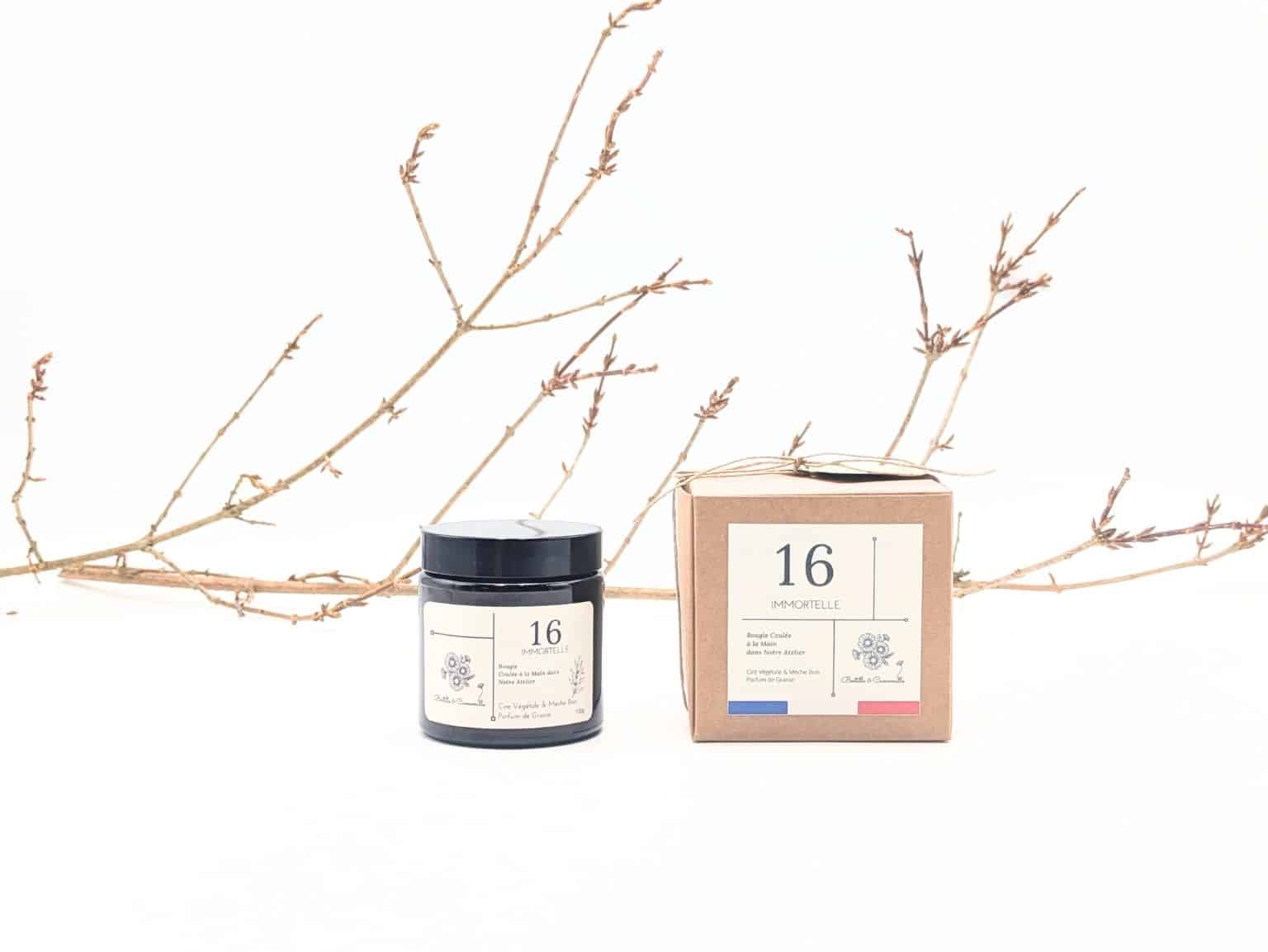 Bougie Parfumée Immortelle 16