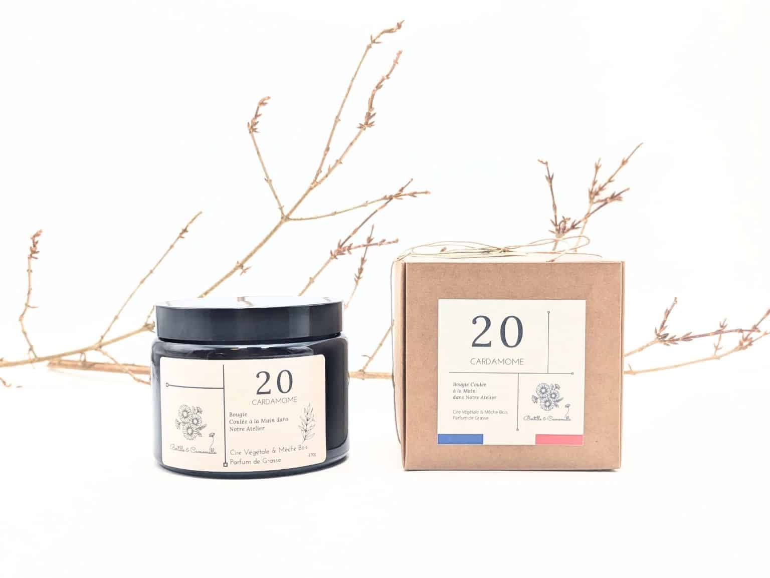 Bougie Parfumée Cardamome 20