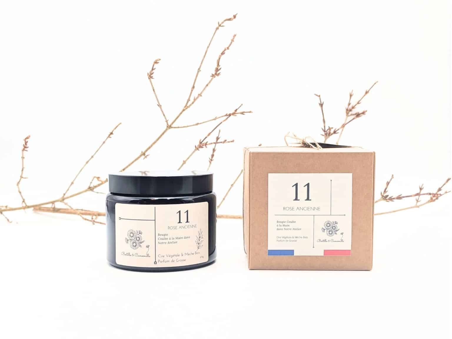 Bougie Parfumée Rose Ancienne 11