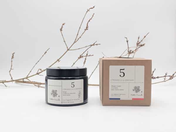 Bougie Parfumée Citronnelle Géranium 5 – Image 2