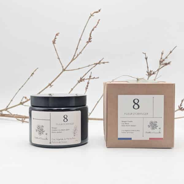 Bougie Apothicaire n°8 Fleur d'Oranger.