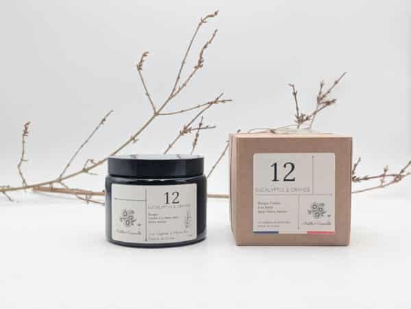 Bougie Parfumée Eucalyptus Orange 12 – Image 2