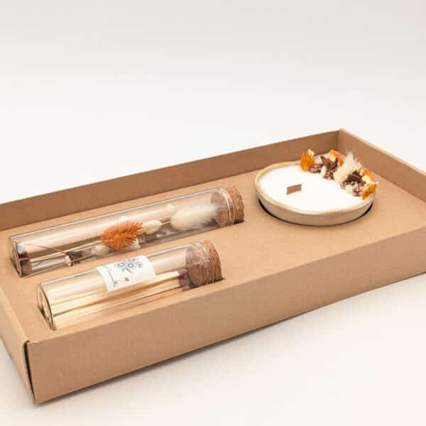 Coffret Bougie Prélude - Marché de Noël