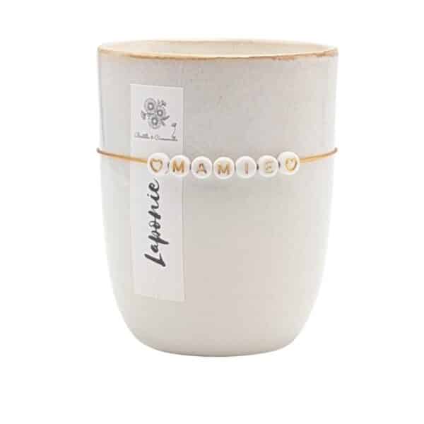 Bougie Message Laponie