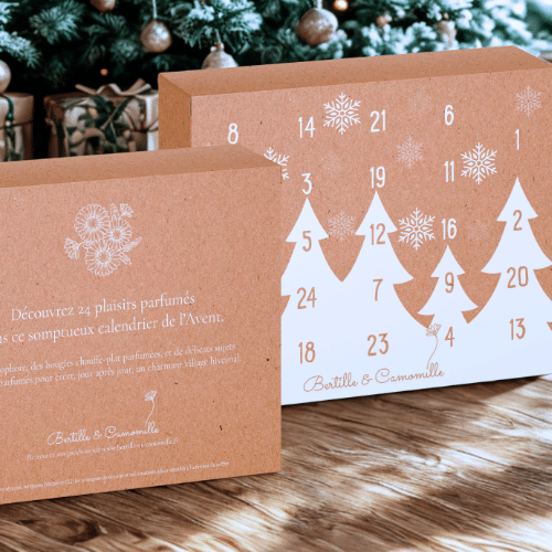 Calendrier de l'avent Plâtres & Bougies