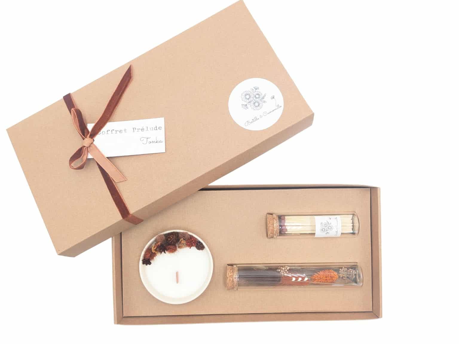 Coffret Bougie Prélude Tonka