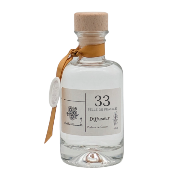 Diffuseur de Parfum 100 ml Belle de France 33 - Rotin