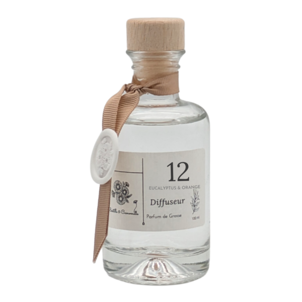 Diffuseur de Parfum 100 ml Eucalyptus & Orange