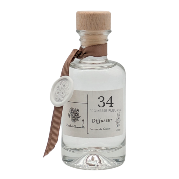 Diffuseur de Parfum 100 ml Promesse Fleurie 34 - Rotin