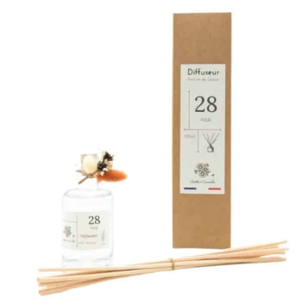 Diffuseur de Parfum 100 ml Verre Figue 28