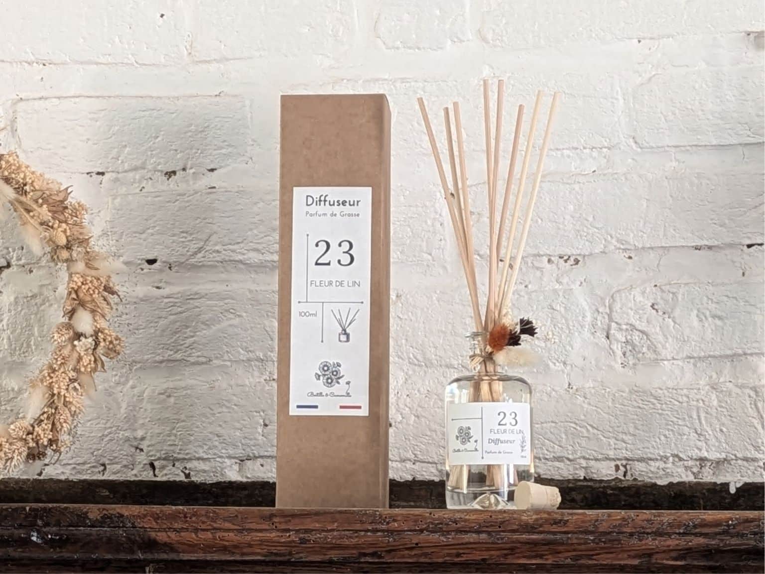 Diffuseur de Parfum 100 ml Verre Tonka 9 – Image 3