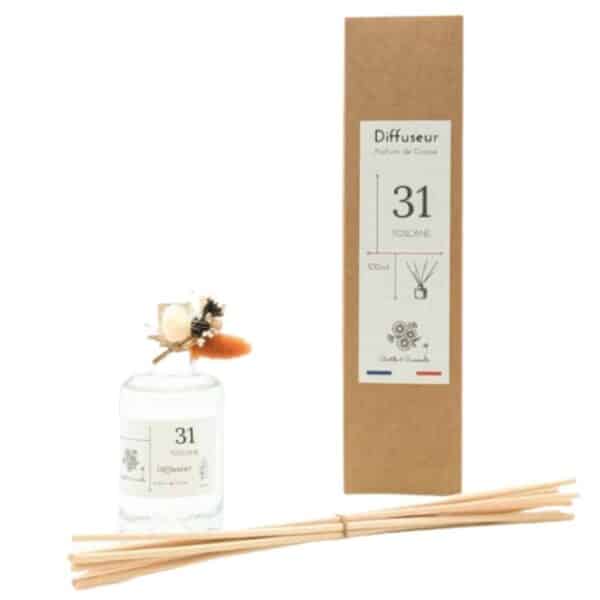 Diffuseur de Parfum en verre - Toscane