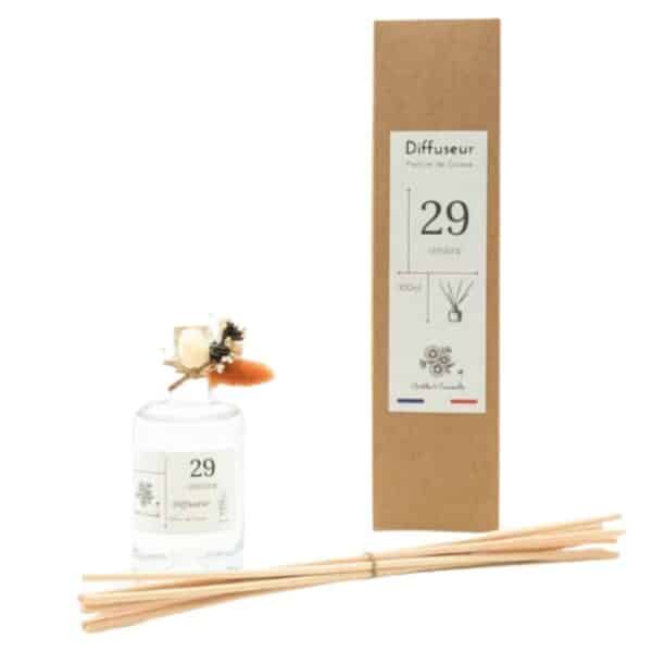 Diffuseur de Parfum 100 ml Verre Verveine 29