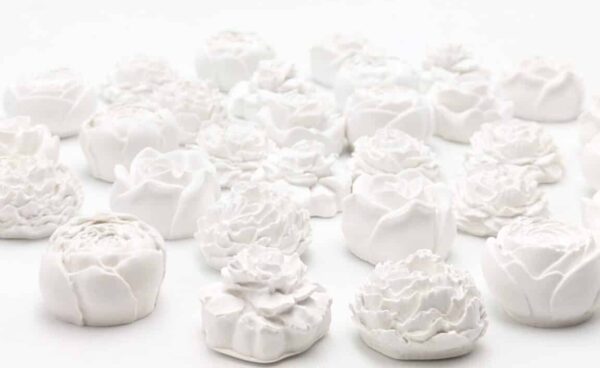Fleurs en plâtre parfumé (Vrac / Lot de 30) – Image 2