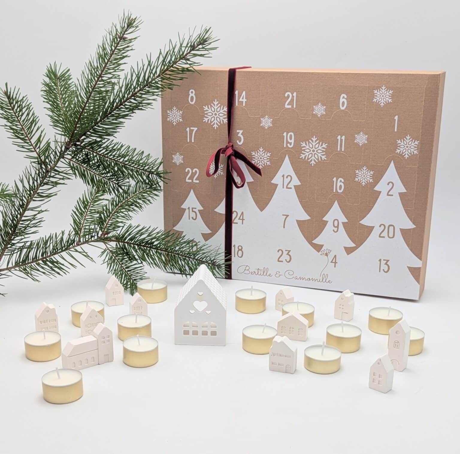 Calendrier de L'Avent - Les Bougies & Plâtres Parfumés