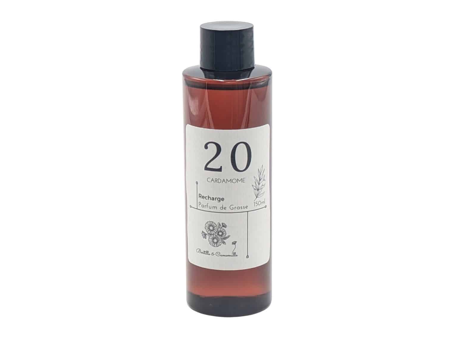 Recharge Diffuseur de Parfum et Spray d'Ambiance Cardamome 20