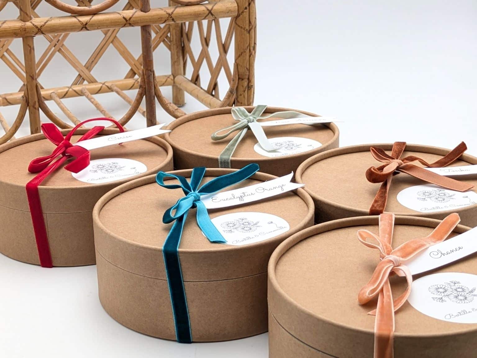 Bougie Fleurs Séchées Terracotta Carthame - Parfumée Tonka – Image 3