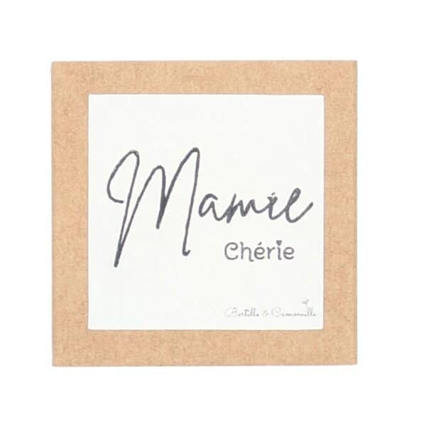 Un mot doux Mamie Chérie