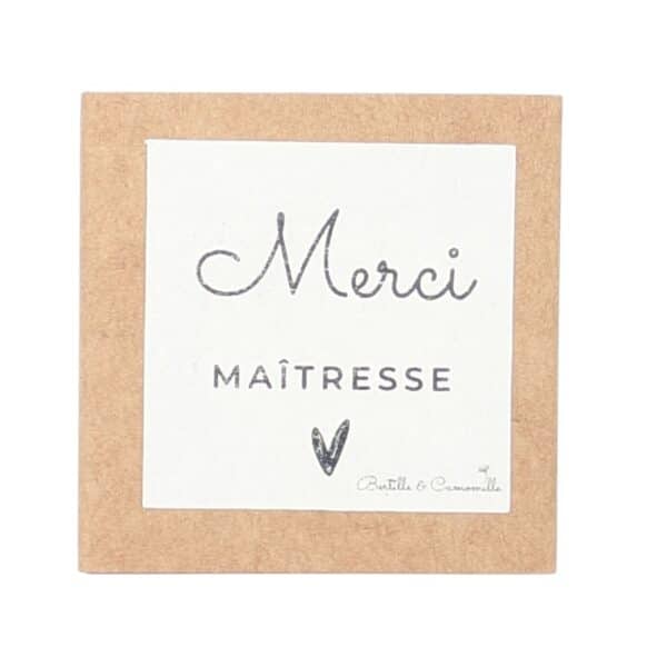 Un mot doux Merci Maîtresse