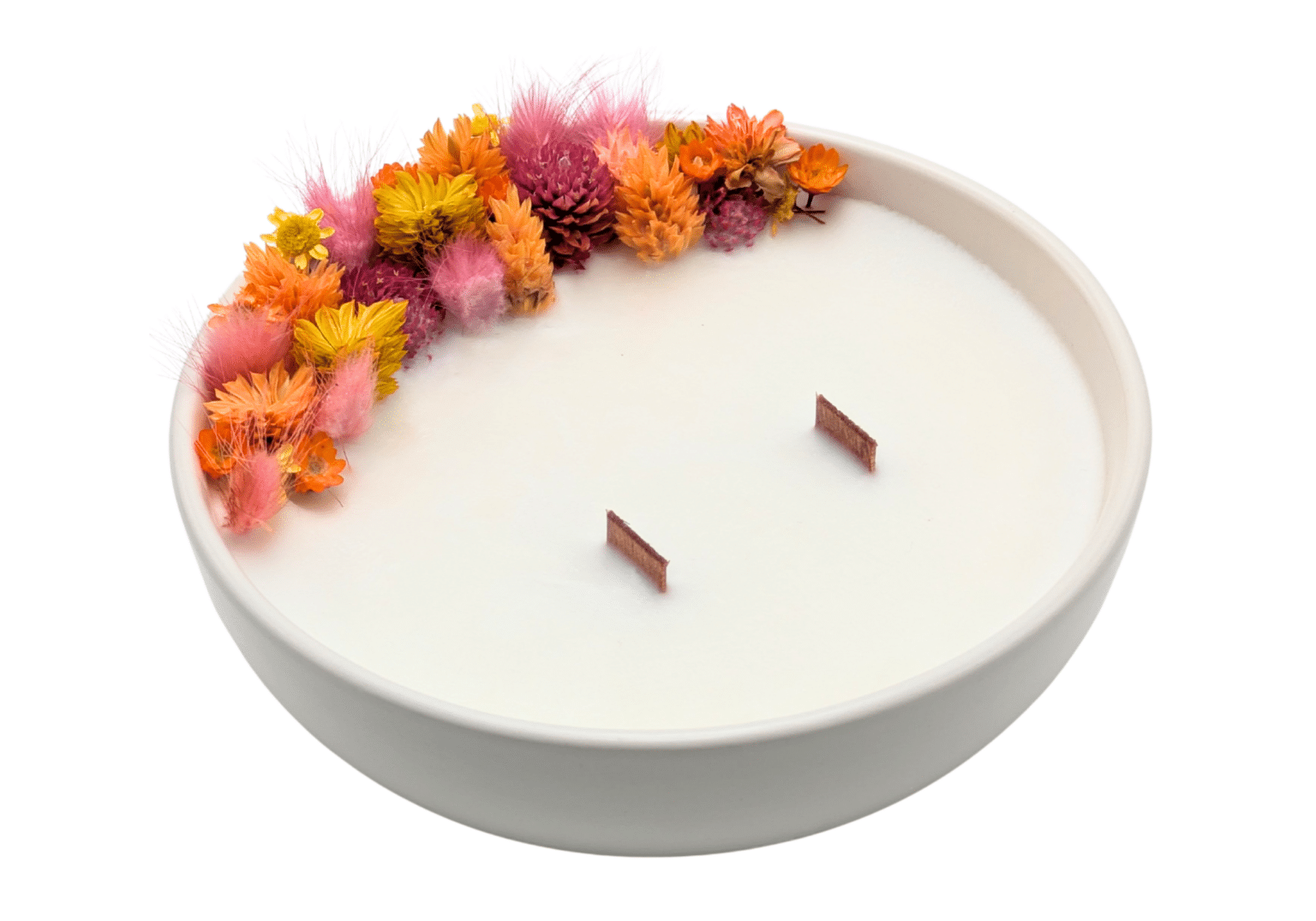 Bougie Fleurs Séchées - Parfumée Toscane – Image 2