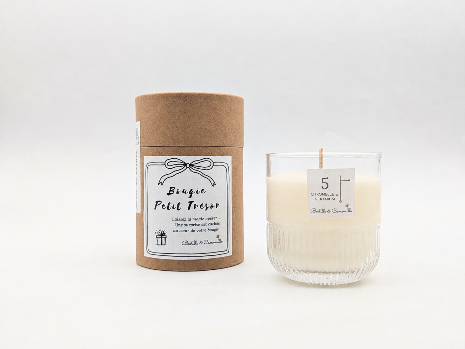 Bougie Petit Trésor Citronnelle & Géranium 5
