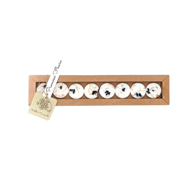 Boite de 8 Fondants parfumés Promesse Fleurie 34