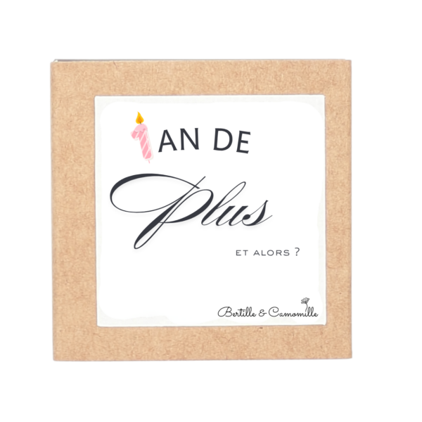 Un mot doux le plâtre parfumé 1 an de plus et Alors
